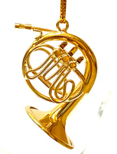 Load image into Gallery viewer, Christmas Ornaments - Brass Instruments: Trombone; Trumpet; French Horn, Baritone Horn, Tuba or Cornet