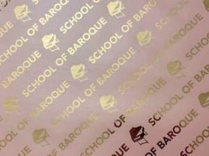 'School of Baroque' ® Gift Wrap