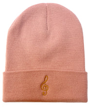 Load image into Gallery viewer, Treble Clef Beanie