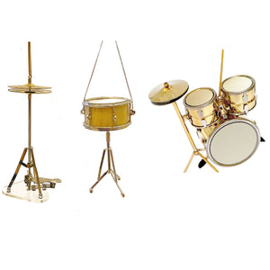 Christmas Ornaments - Percussion Instruments: High Hat, Snare Drum or Drum Set