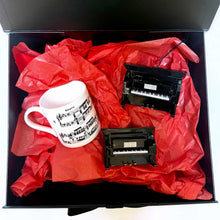 Load image into Gallery viewer, Love Piano Gift Set:  Mug, Upright Piano Ornament and Piano Model with Magnet in our Large Magnetic Gift Box