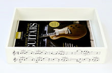 Load image into Gallery viewer, Wooden A4 Music Tray - Manuscript Pattern