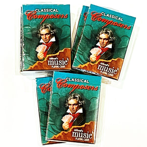 Classical Composers Playing Cards