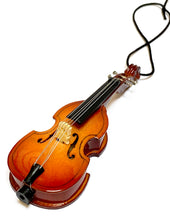 Load image into Gallery viewer, Christmas Ornaments - Strings: Violin; Cello; Bass; Harp; Guitars, Mandolin, Ukulele or Miniatures