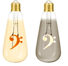 Load image into Gallery viewer, Bass Clef 4W Dimmable LED Bulb ®