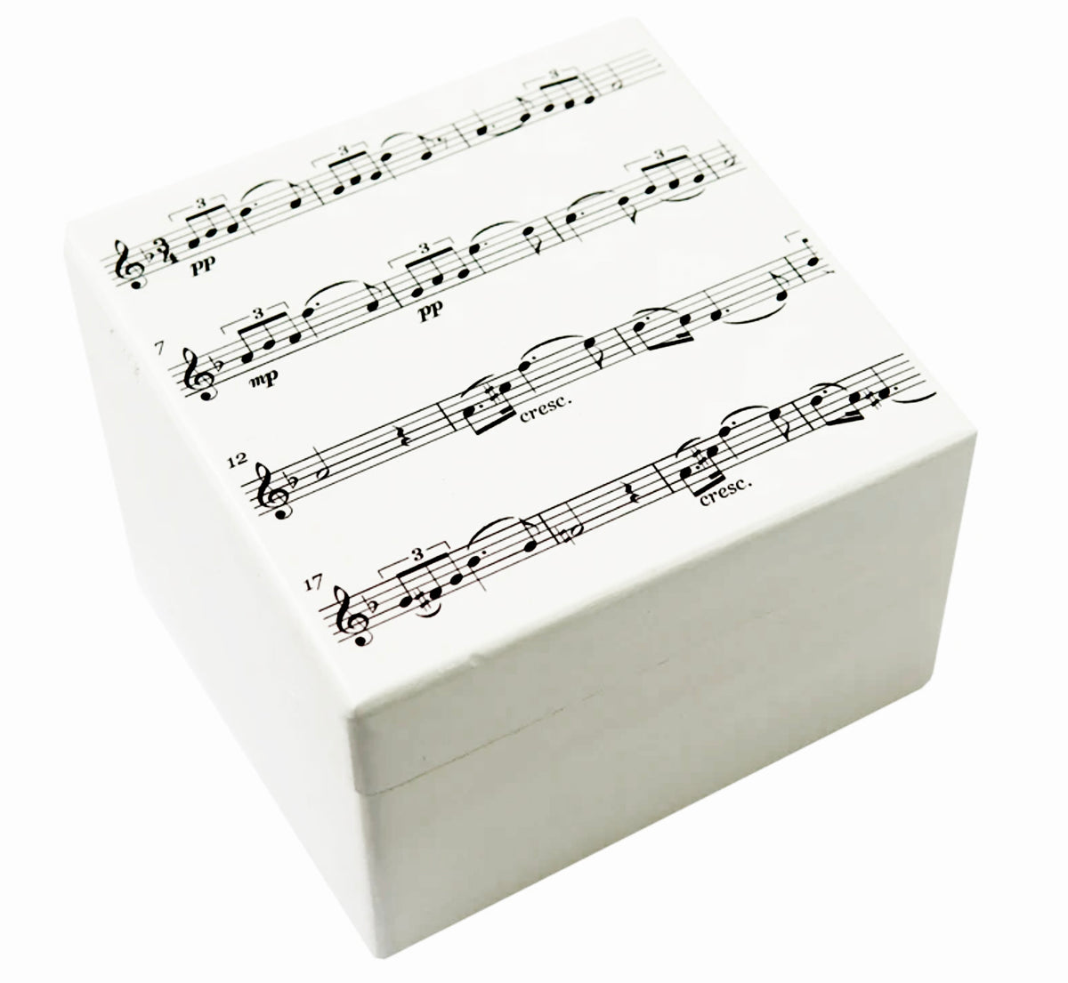 Manuscript Pattern Wooden Box in Small or Medium – The Chord