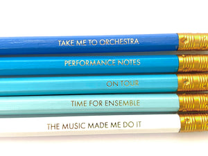 Musician's Pencil 2B - Blue or White