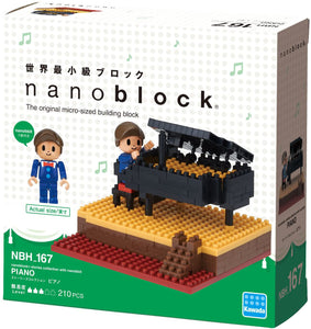 Nanoblock Stories Collection - Piano Set with Nanobbit