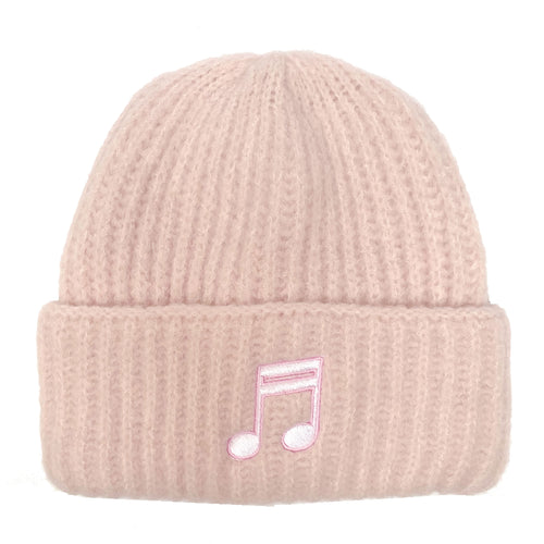 Limited Edition Plush Beamed Notes Beanie