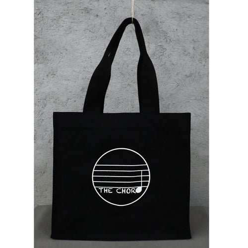 'The Chord' Logo ® Black Organic Tote Bag