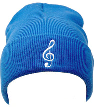 Load image into Gallery viewer, Treble Clef Beanie