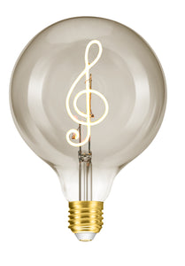 Treble Clef 4W Dimmable Globe LED Bulb