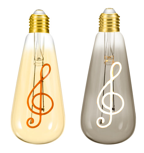 Treble Clef 4W Dimmable LED Bulb ®